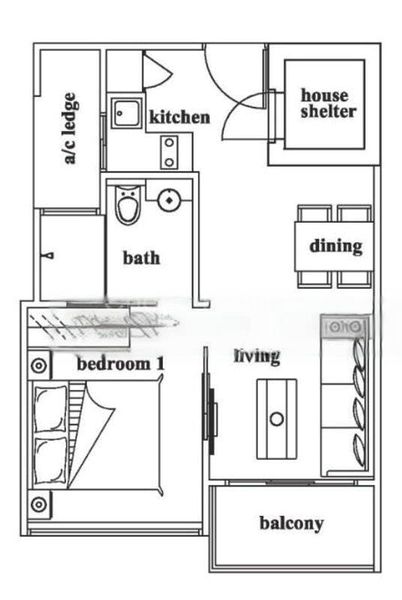 1 Bed Condo for Sale in  Isuites @ Palm - Image 18